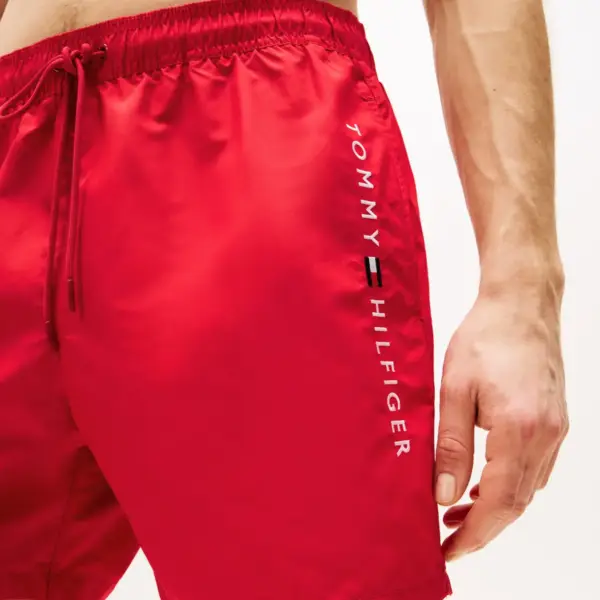Tommy Hilfiger - Ανδρικό Μαγιό Σορτς UM0UM03258-XLD Κόκκινο UM0UM03258-XLD