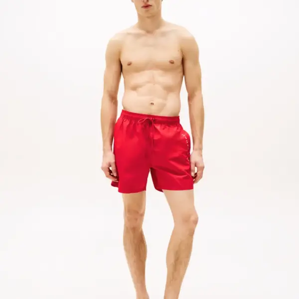 Tommy Hilfiger - Ανδρικό Μαγιό Σορτς UM0UM03258-XLD Κόκκινο UM0UM03258-XLD