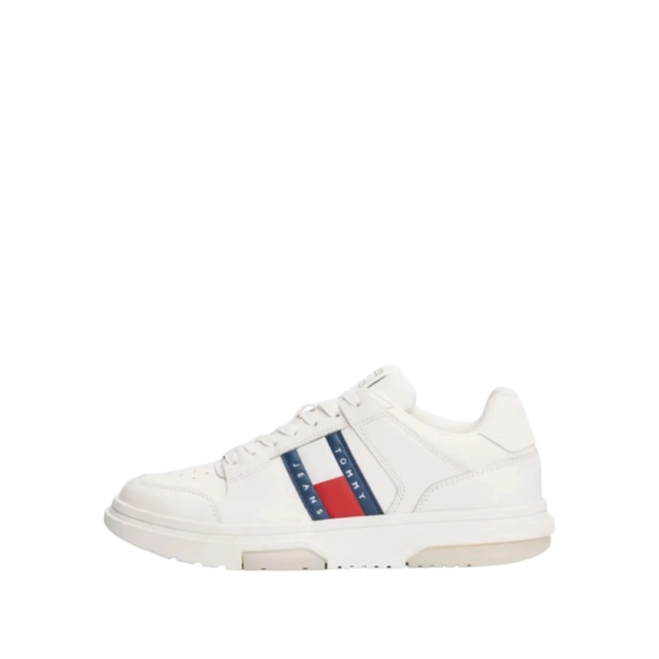 Tommy Hilfiger - Γυναικεία Sneakers Brooklyn Leather Trainers EN0EN02783-YBL Λευκό EN0EN02783-YBL