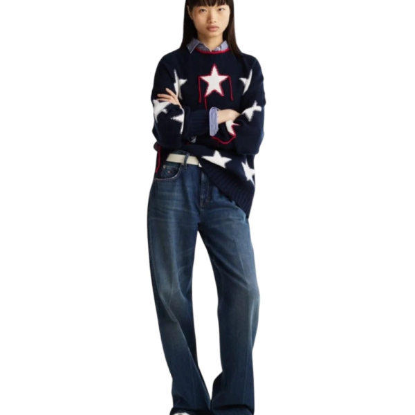 Tommy Hilfiger - Γυναικεία Sneakers Brooklyn Leather Trainers EN0EN02783-YBL Λευκό EN0EN02783-YBL