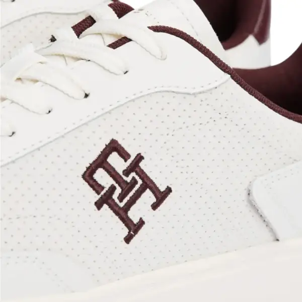 Tommy Hilfiger - Γυναικεία Sneakers Th Monogram Colour-Blocked FW0FW08380-0K6 Λευκό FW0FW08380-0K6