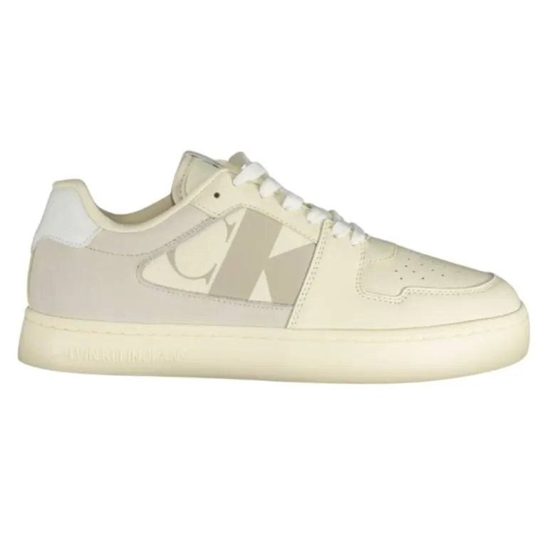 Calvin Klein - Ανδρικά Sneakers Classic Cupsole Low Top YM0YM01160-0LH Λευκό