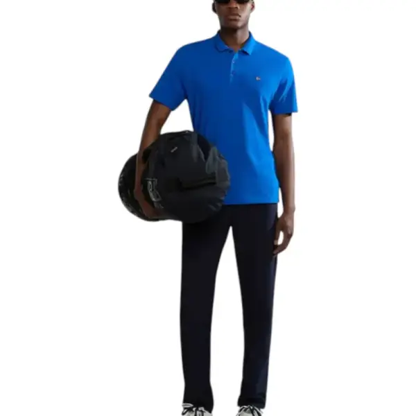 Napapijri - Ανδρικό T-shirt Polo Ealis SS Regular Fit NP0A4H8B-B2L Μπλε NP0A4H8BB2L
