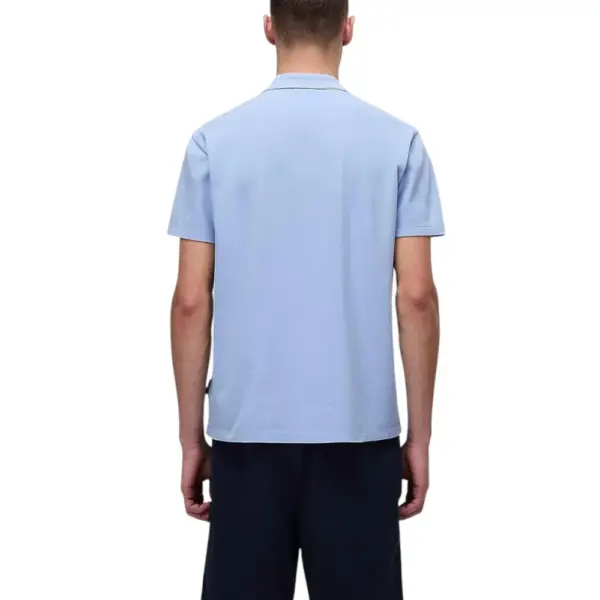 Napapijri - Ανδρικό T-shirt Polo Ealis SS Regular Fit NP0A4H8B-I83 Γαλάζιο NP0A4H8B-I83