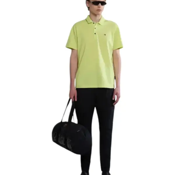 Napapijri - Ανδρικό T-shirt Polo Ealis SS Regular Fit NP0A4H8B-Y1I Πράσινο NP0A4H8B-Y1I