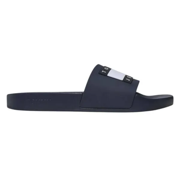 Tommy Hilfiger - Ανδρικές Παντόφλες Pool Slides EM0EM01191-C1G Μπλε Σκούρο