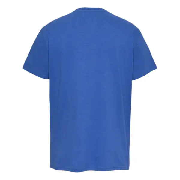 Tommy Hilfiger - Ανδρικό T-shirt b Reg Graphic Slub Ext Regular Fit DM0DM21303-C6E Μπλε Ραφ DM0DM21303-C6E