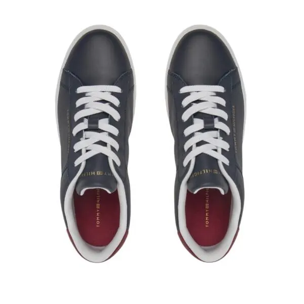Tommy Hilfiger - Γυναικεία Sneakers Essential Court FW0FW08320-DW6 Μπλε Ναυτικό FW0FW08320-DW6