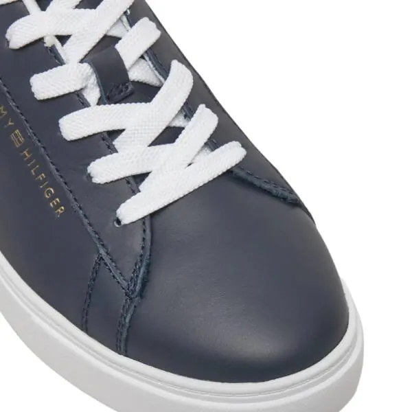 Tommy Hilfiger - Γυναικεία Sneakers Essential Court FW0FW08320-DW6 Μπλε Ναυτικό FW0FW08320-DW6