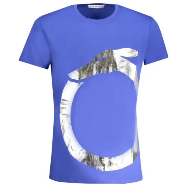 Trussardi Jeans - Ανδρικό T-Shirt TRU2MTS01-13BLU Μπλε