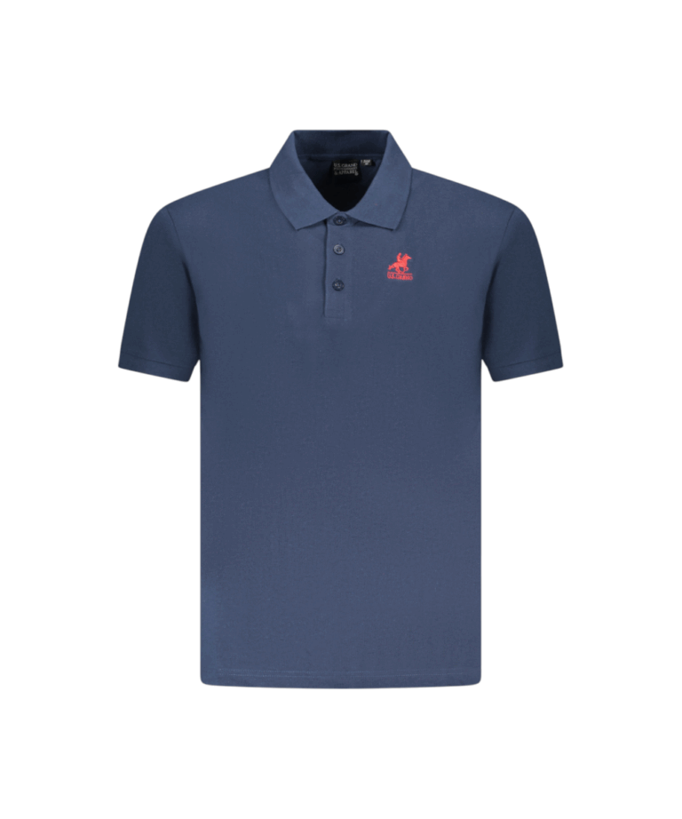 U.S. Grand Polo - Ανδρικό T-shirt Polo AU02658-1NAVY Ναυτικό Μπλε