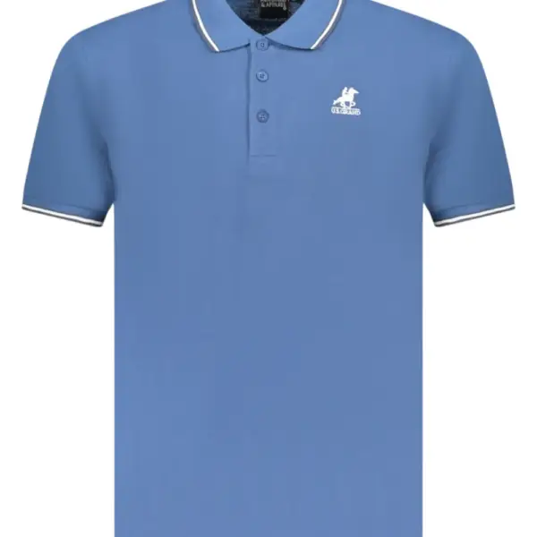 U.S. Grand Polo - Ανδρικό T-shirt Polo AU02660-2JEANS Γαλάζιο AU02660-2JEANS