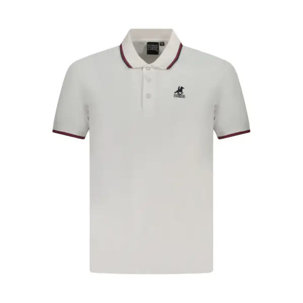 U.S. Grand Polo - Ανδρικό T-shirt Polo AU02660-6BIANC Λευκό