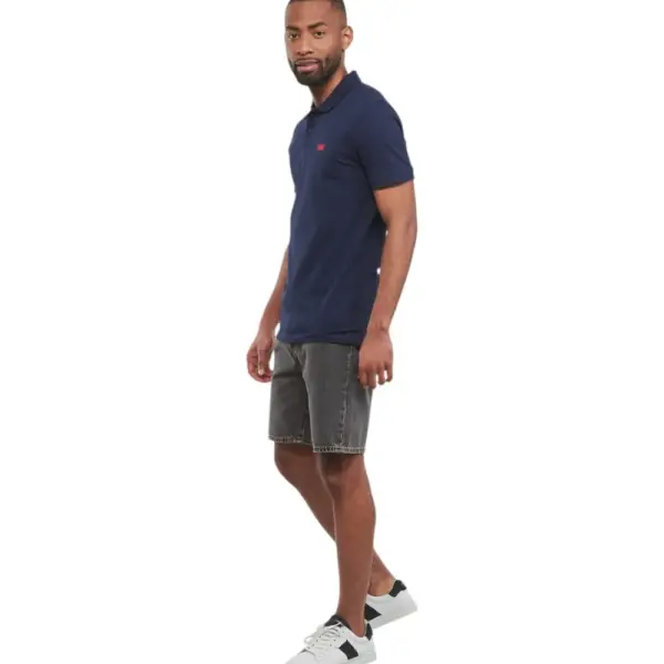 Levi's - Ανδρικό Polo T-shirt Slim Fit Housemark A4842-0003 Μπλε A4842-0003