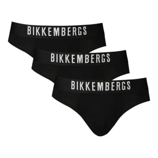 Bikkembergs - Ανδρικά Σλιπ 3Pack BKK1USP10TR-BLACK Μαύρο
