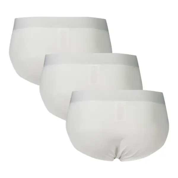 Bikkembergs - Ανδρικά Σλιπ 3Pack BKK1USP10TR-WHITE Λευκό BKK1USP10TR-WHITE