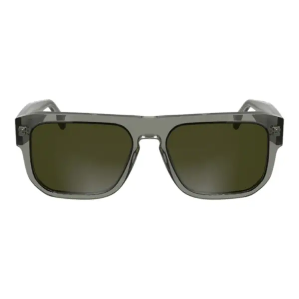 Calvin Klein - Ανδρικά Γυαλιά Ηλίου CKJ24607S-057 με Γκρι Σκελετό και Καφέ Φακό