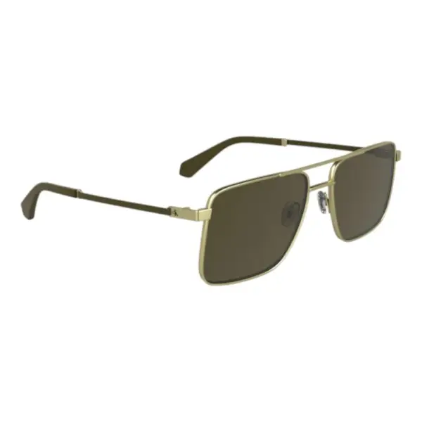 Calvin Klein - Ανδρικά Γυαλιά Ηλίου CKJ25201S-717 με Χρυσό Σκελετό και Χρυσό Καθρέφτη Φακό CKJ25201S-717