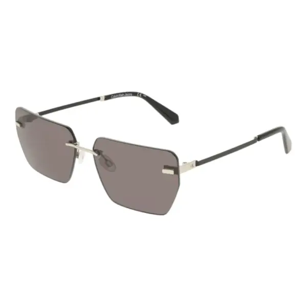 Calvin Klein - Ανδρικά Γυαλιά Ηλίου CKJ25207S-043 με Ασημί Σκελετό και Ασημί Φακό CKJ25207S-043