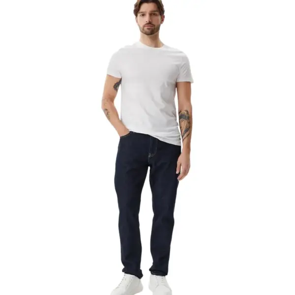 Calvin Klein - Ανδρικές Φανέλες Κοντομάνικες Crew Neck CK Monogram Τριπλό Πακέτο LV00NB4051-100 Λευκό LV00NB4051-100