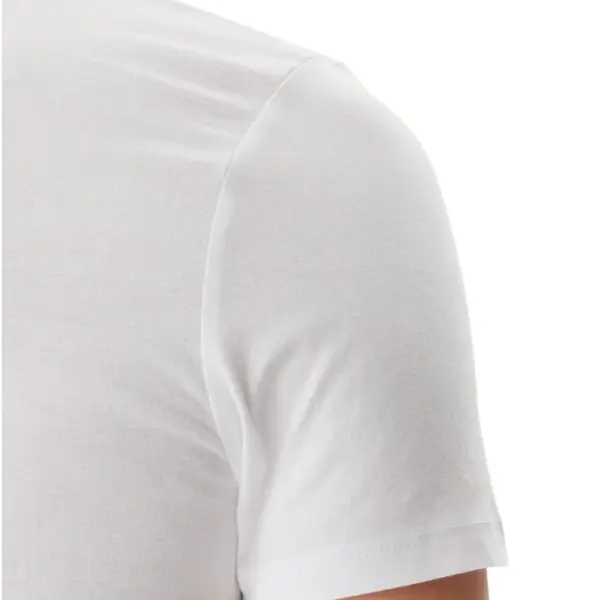 Calvin Klein - Ανδρικές Φανέλες Κοντομάνικες Crew Neck CK Monogram Τριπλό Πακέτο LV00NB4051-100 Λευκό LV00NB4051-100