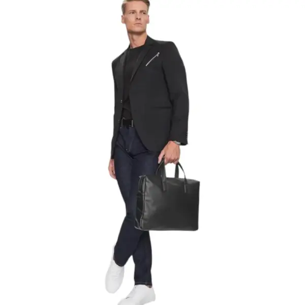 Calvin Klein - Ανδρικός Χαρτοφύλακας Ck Must Laptop Bag Smo K50K510531-BAX Μαύρο K50K510531-BAX