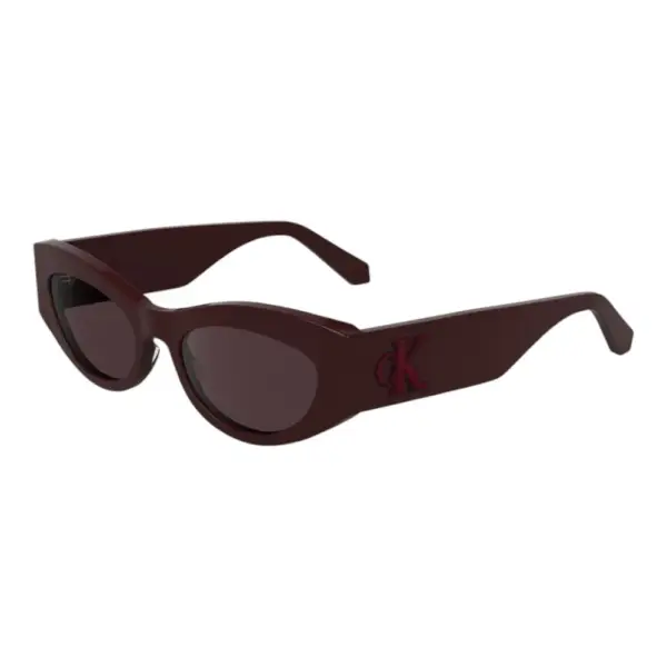 Calvin Klein - Γυναικεία Γυαλιά Ηλίου CKJ24626S-605 με Μπορντό Κοκκάλινο Σκελετό και Μπορντό Φακό CKJ24626S-605