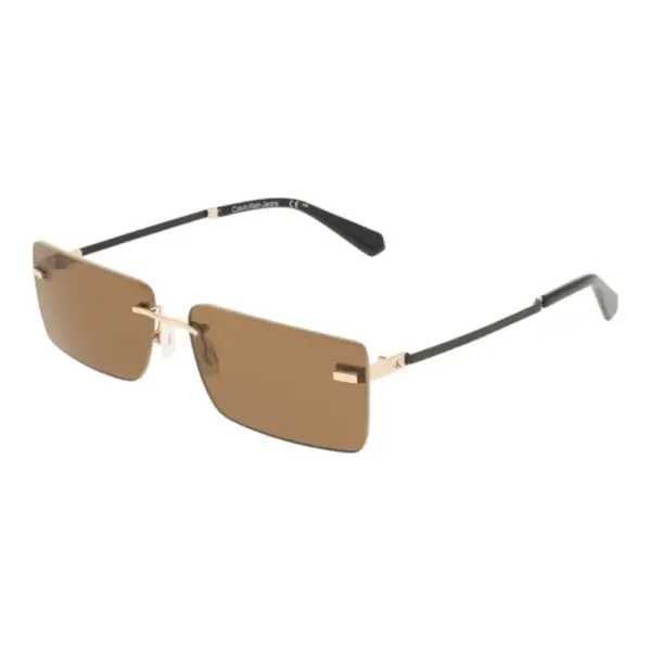 Calvin Klein - Γυναικεία Γυαλιά Ηλίου CKJ25206S-719 με Μπεζ Μεταλλικό Σκελετό και Μπεζ Φακό CKJ25206S-719