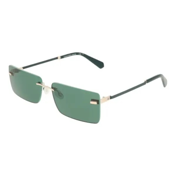 Calvin Klein - Γυναικεία Γυαλιά Ηλίου CKJ25206S-720 με Πράσινο Μεταλλικό Σκελετό και Πράσινο Φακό CKJ25206S-720