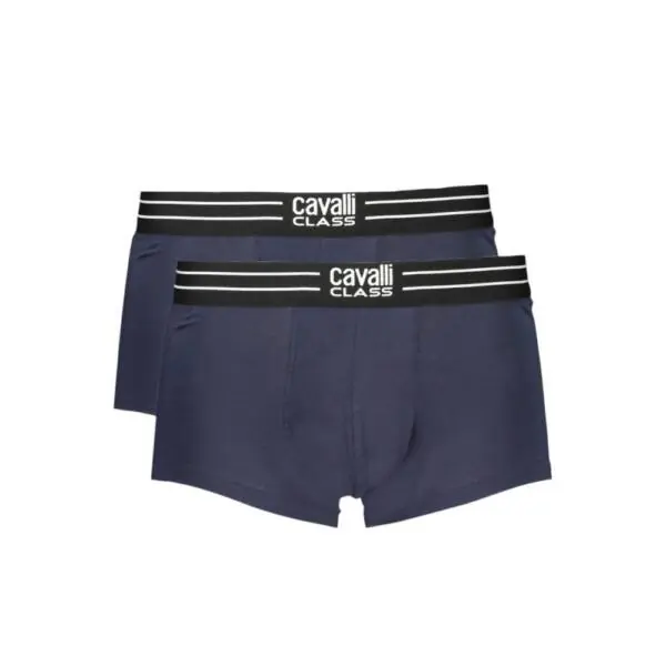 Cavalli Class - Ανδρικά Μποξεράκια 2Pack QXO01JJD003-04926 Μπλε Σκούρο QXO01JJD003-04926