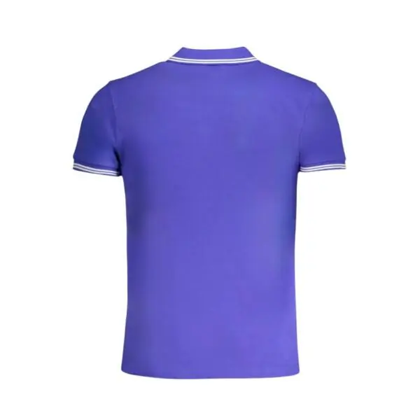 Cavalli Class - Ανδρική Μπλούζα Κοντομάνικη Polo Πικέ QXT64XKB002-04551 Μωβ QXT64XKB002-04551