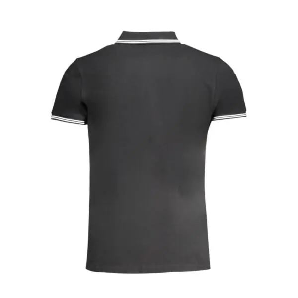 Cavalli Class - Ανδρική Μπλούζα Κοντομάνικη Polo Πικέ QXT64XKB002-05052 Μαύρο QXT64XKB002-05052