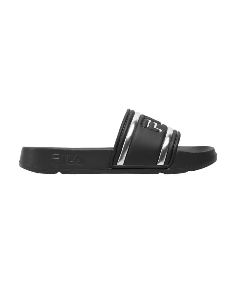 Fila – Γυναικείες Παντόφλες Morro Bay Logo Slipper Wmn FFW0102-83162 Μαύρο