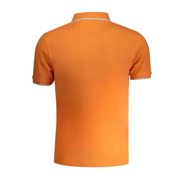 La Martina - Ανδρικό T-Shirt Polo Anthony Regular Fit BPMP04-PK031-02163 Πορτοκαλί BPMP04-PK031-02163