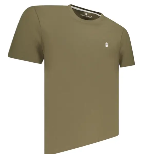 Marina Yachting - Ανδρικό Crew neck T-shirt Essentials Cotton 251Y04001-75000 Λαδί 251Y04001-75000