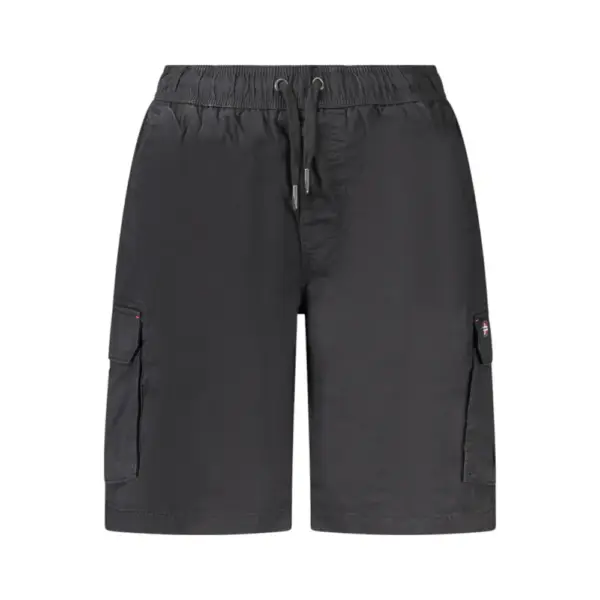 Norway Nautical School - Ανδρική Βερμούδα Cargo 858527-BLACK Μαύρο