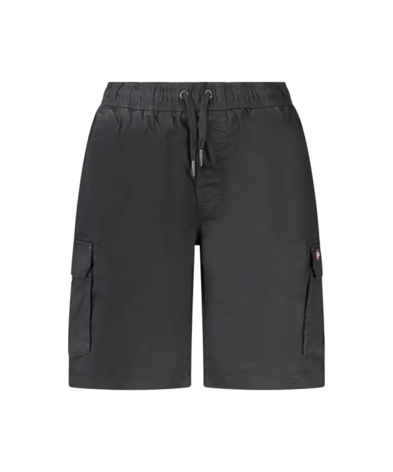 Norway Nautical School - Ανδρική Βερμούδα Cargo 858527-BLACK Μαύρο