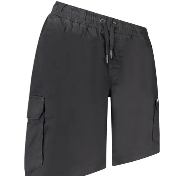 Norway Nautical School - Ανδρική Βερμούδα Cargo 858527-BLACK Μαύρο 858527-BLACK