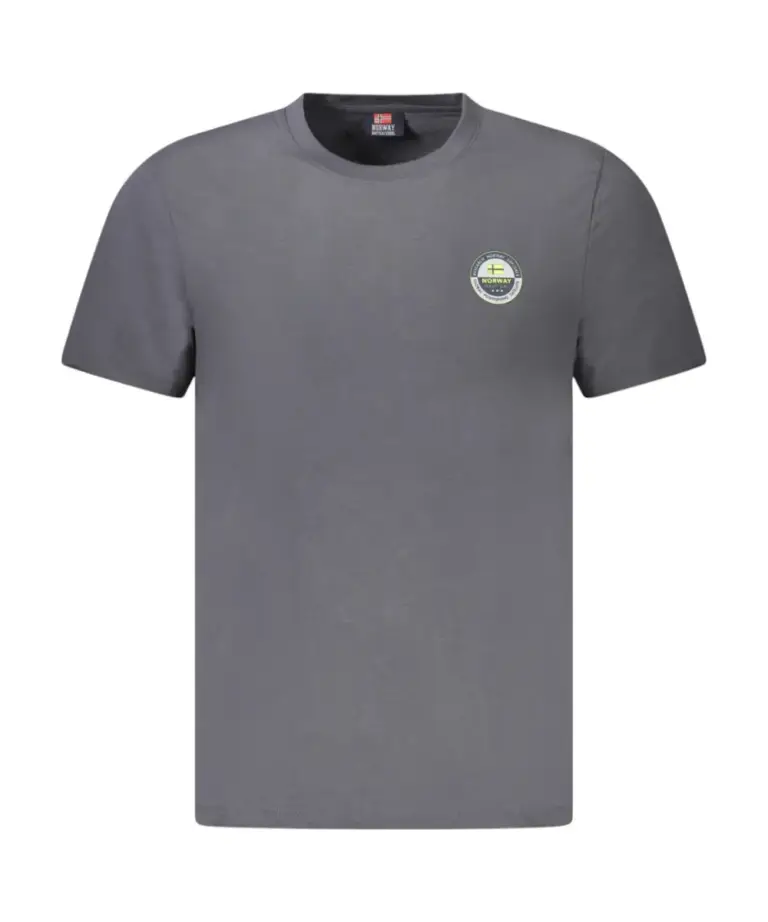 Norway Nautical School - Ανδρικό T-shirt Κοντομάνικο 856032-REVENT Γκρι