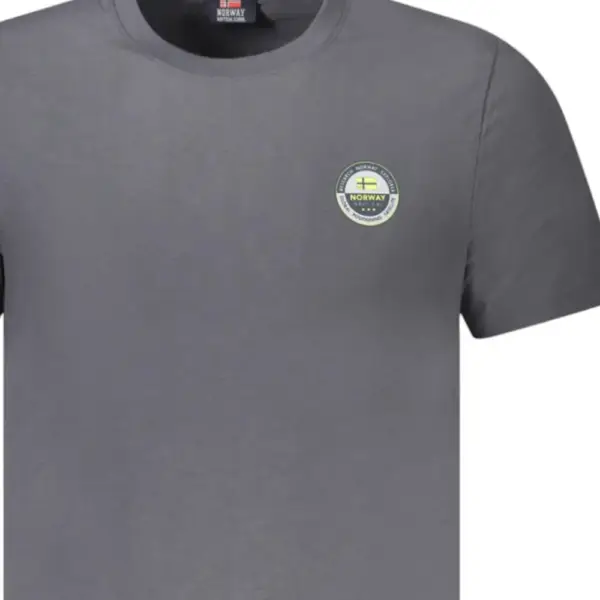 Norway Nautical School - Ανδρικό T-shirt Κοντομάνικο 856032-REVENT Γκρι 856032-REVENT