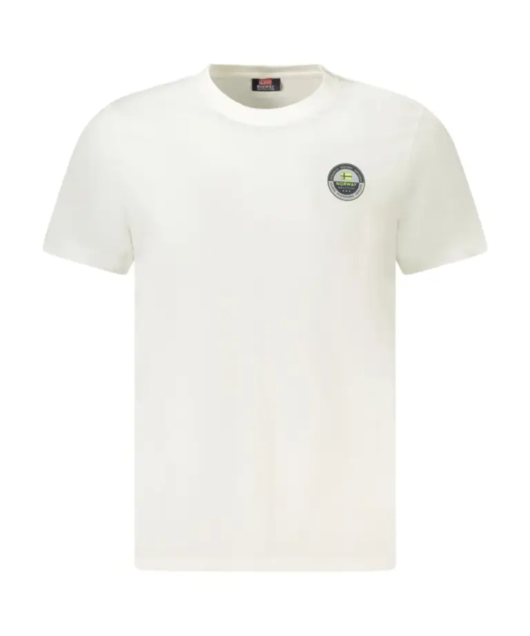Norway Nautical School - Ανδρικό T-shirt Κοντομάνικο 856032-WHITE Λευκό