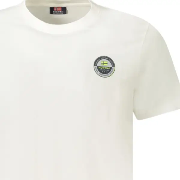 Norway Nautical School - Ανδρικό T-shirt Κοντομάνικο 856032-WHITE Λευκό 856032-WHITE