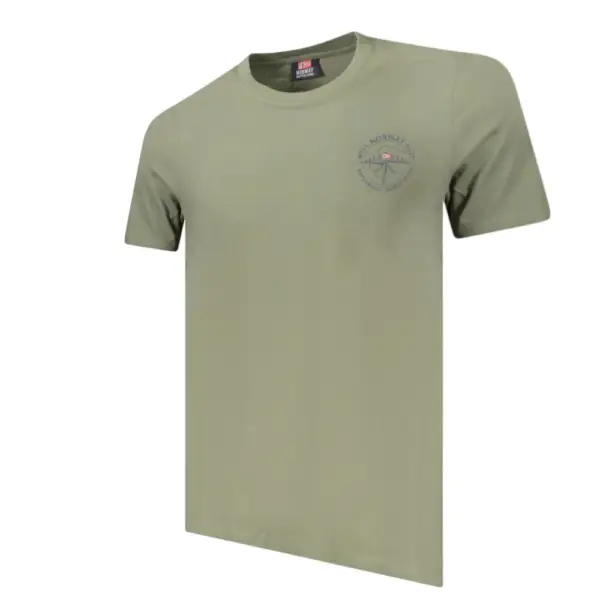 Norway Nautical School - Ανδρικό T-shirt Κοντομάνικο 856034-ARMY Πράσινο 856034-ARMY
