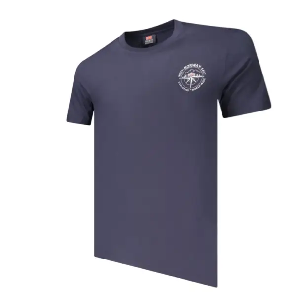 Norway Nautical School - Ανδρικό T-shirt Κοντομάνικο 856034-NAVY Μπλε Σκούρο 856034-NAVY