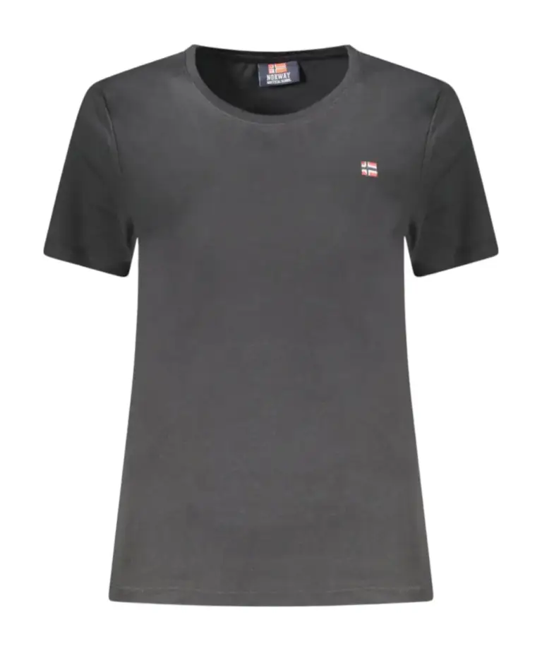 Norway Nautical School - Γυναικείο T-shirt Κοντομάνικο 856110-BLACK Μαύρο