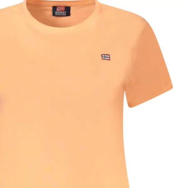 Norway Nautical School - Γυναικείο T-shirt Κοντομάνικο 856110-PEACH Πορτοκαλί 856110-PEACH