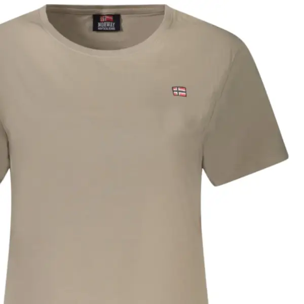 Norway Nautical School - Γυναικείο T-shirt Κοντομάνικο 856110-ROPE Μπεζ 856110-ROPE