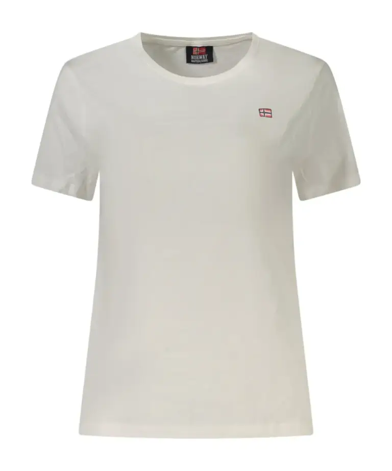Norway Nautical School - Γυναικείο T-shirt Κοντομάνικο 856110-WHITE Λευκό