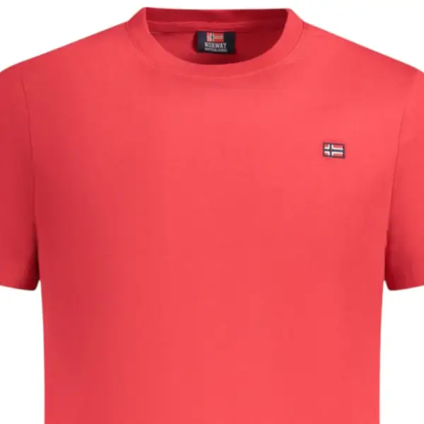 Norway Nautical School - Ανδρικό T-shirt Κοντομάνικο Basic 836010-BITTER Κόκκινο 836010-BITTER
