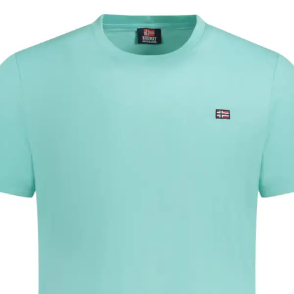 Norway Nautical School - Ανδρικό T-shirt Κοντομάνικο Basic 836010-CAPRI Βεραμάν 836010-CAPRI